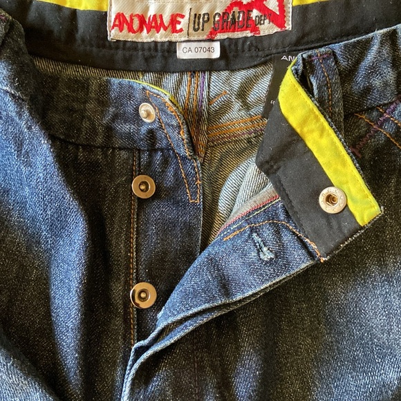 Anoname mens VTG jeans, size 44 - Picture 7 of 7
